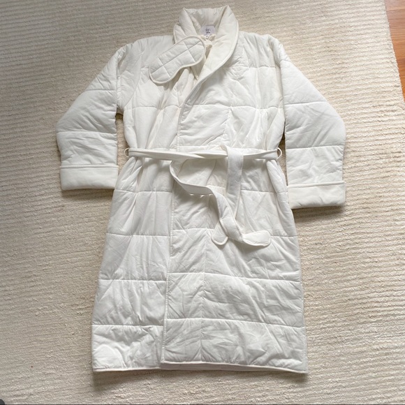 NWT Skin x J. Crew quilted robe - Picture 2 of 16